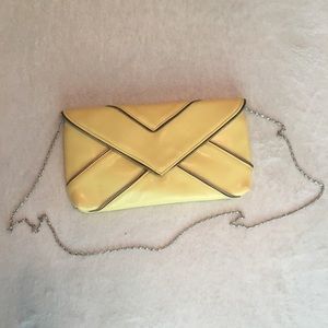 Charming Charlie NWOT Zipper Clutch w/ Strap